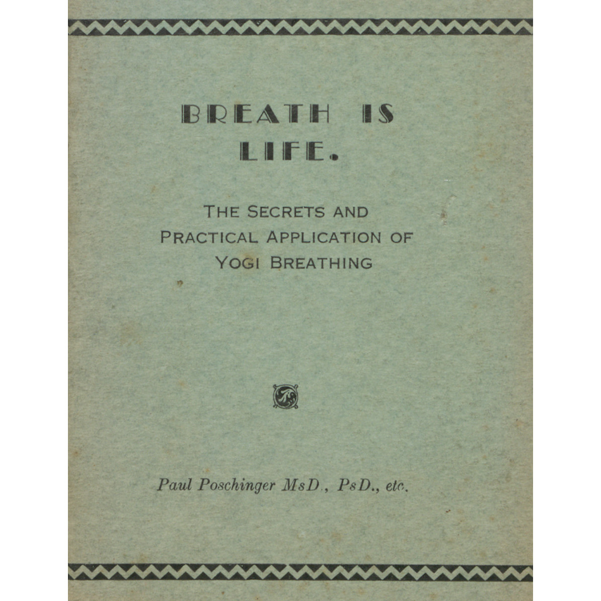 Breath is life