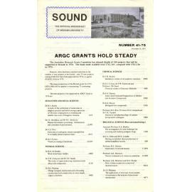 Sound no.41-75