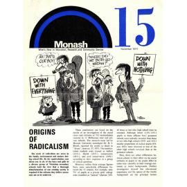 Monash: What's new in education, research and community services no.15