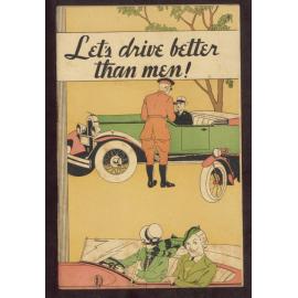 Let's drive better than men