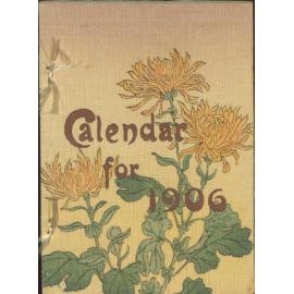Calendar for 1906