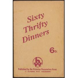 Sixty thrifty dinners
