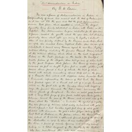 Several papers of Duncan William Lewin