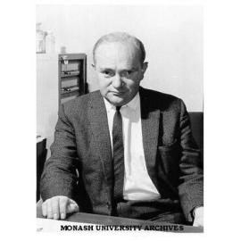 Professor J. Bornstein, Chair of Biochemistry