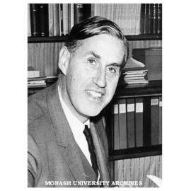 Professor B.S. Hetzel, Chair of Social and Preventative Medicine