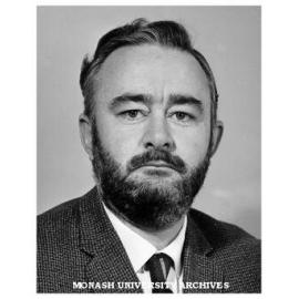 Professor J. W. McCarty, Chair of Economic History