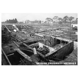 First year Science lecture theatres under construction