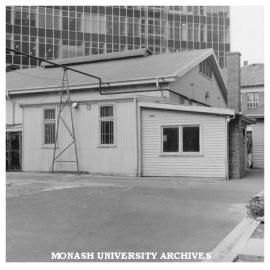 Caulfield Institute of Technology classroom for handicapped children, storeroom, carpentry and electrical workshop