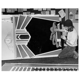 Set designer for Caulfield Institute of Technology student revue '3/4 Time'