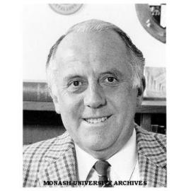 Professor Ian Polmear, foundation chairman of Materials Engineering and Deputy Vice-Chancellor designate