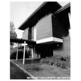 Front entrance, Deakin Hall