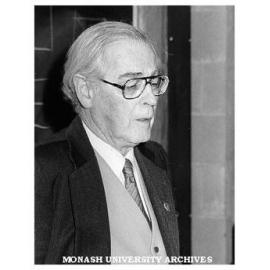 Former Chancellor, Sir Richard Eggleston