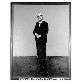 Fred Williams portrait of Sir Louis Matheson