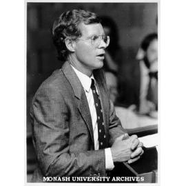 Victorian Treasurer Rob Jolly at launch of Chair in Public Sector Management