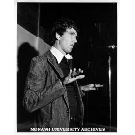 David Williamson opening Monash University Club, December 1976