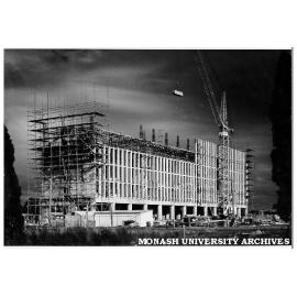 School of Humanities, first phase 1961-63 under construction