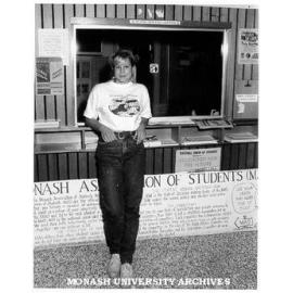 Chair of Monash Association of Students, Ms Kerren Clark