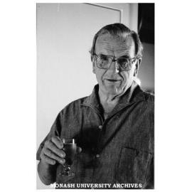 Former Dean of Arts, Guy Manton on his 71st birthday