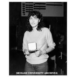 Maria Fragoulis, winner of Masson Scholarship