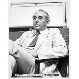 Professor W. A. Sinclair, Dean of Economics and Politics