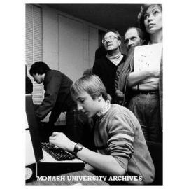 Stefan Lukaszewski using speech synthesiser