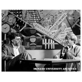 Dr John Baird (left) and Mr Ian Mitchell, consultants to Project for Enhancing Effective Learning (PEEL)