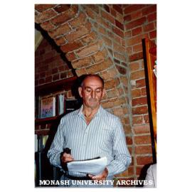 Bruce Dawe at launch of Philip Martin's 'New and Selected Poems'