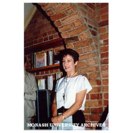 Helen Noonan at launch of Philip Martin's 'New and Selected Poems'