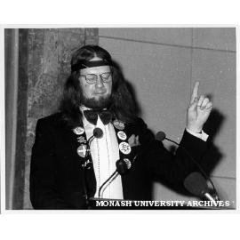 Willy Waller-Baxter (alias Campbell McComas) at Law School's 25th Anniversary