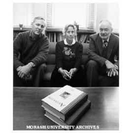 Editors of 'Australians 1888', Graeme Davison, Ailsa McLeary and John McCarty