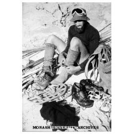 Dr Jim Peterson in mountains of Irian Jaya