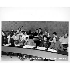 Teaching staff of departments of Japanese and German at Information Exchange Forum