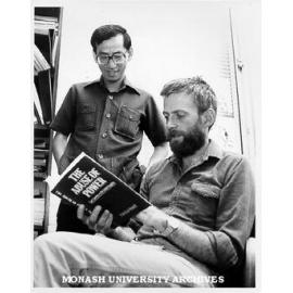 Law researchers Dr Hoong Phun Lee and Mr Peter Hanks, with study on national security