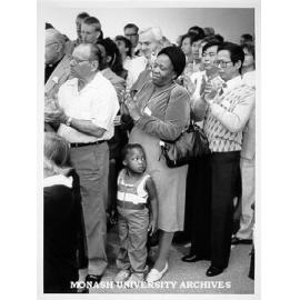 Visitors at opening of new premises of Springvale Legal Service and Community Aid and Advice Bureau