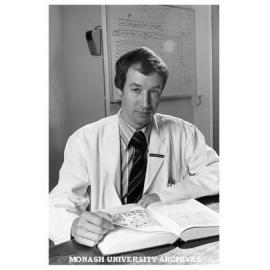 Endocrinologist Dr Peter Pullan, department of Medicine, Prince Henry's Hospital