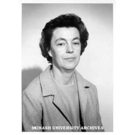 Mrs Betty Cumming, senior lecturer and warden of Howitt Hall