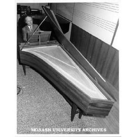 John O'Donnell from Victorian College of Arts playing Hubbard harpsichord