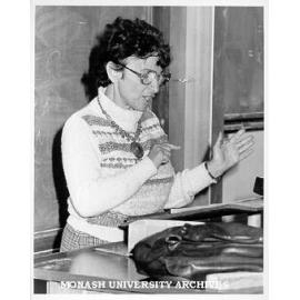Visiting social theorist Professor Agnes Heller