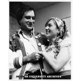 Students Vladimir Lucas and Radmilla Borkovic performing as part of Open Day activities