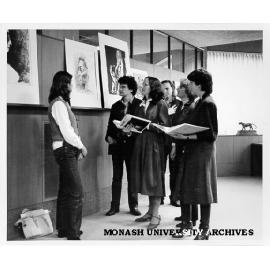 Visitors to Visual Arts department