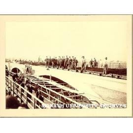 Construction of Morell Bridge