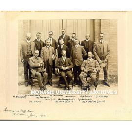 Intelligence Staff Tour, NSW January 1912