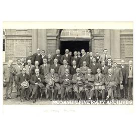 Group outside Albury Town Hall