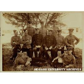 Group of uniformed men