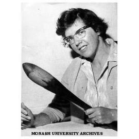 Dr Elizabeth Eggleston, Director of the Centre for Research into Aboriginal Affairs 1971-76