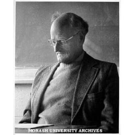 Visitor to Centre for Human Bioethics, Oxford philosopher Richard M. Hare