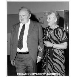 Emeritus Professor Joe Bornstein and wife Gertrude