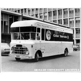 Mobile television unit, gift of Smith Kline and French Laboratories (Aust.)