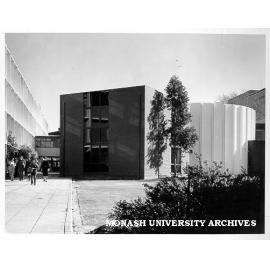 Krongold Centre from east, with Education building at left