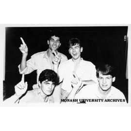 Chorus members of 'Anyone Can Whistle'